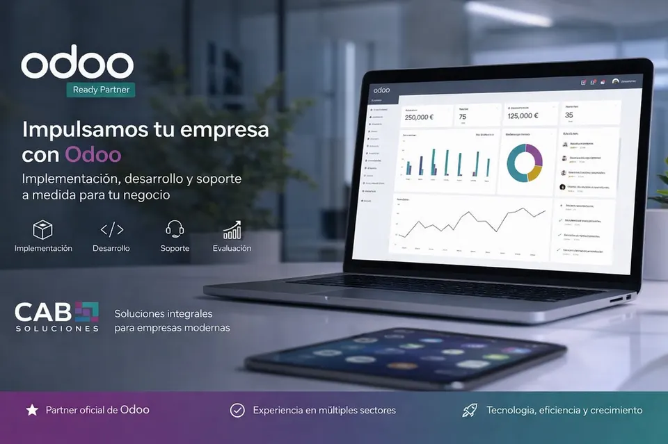 CAB – Soluciones, Partner Oficial Odoo